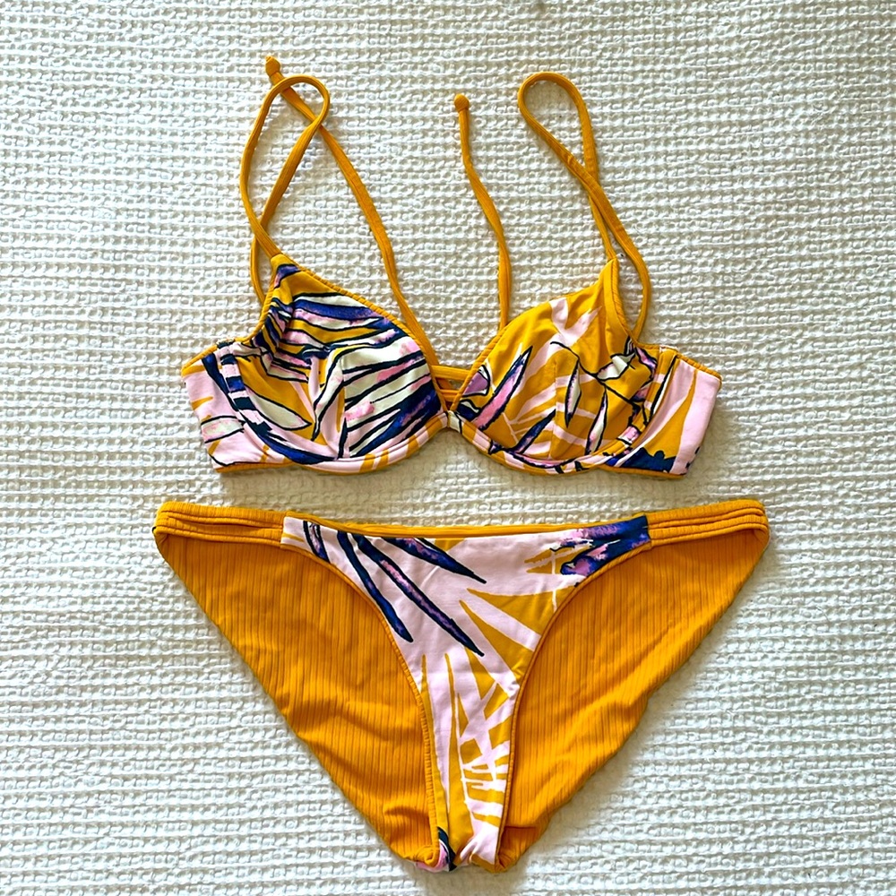 Maaji Yellow underwire bikini